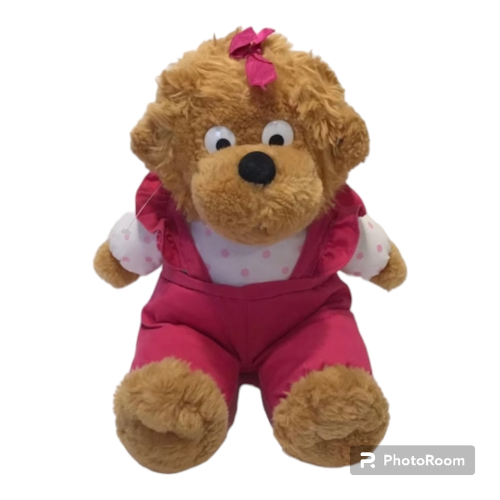 Vintage 1993 Berenstain Bears SISTER BEAR Plush Stuffed Animal